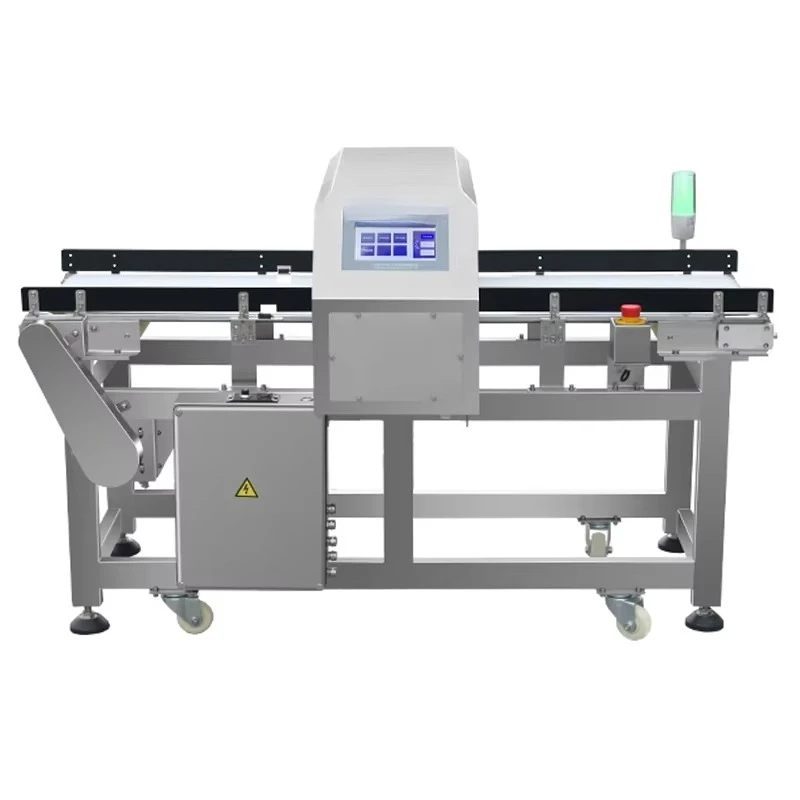 Touch Screen Food Package Candy Biscuit Chocolate Metal Detectors for Ice Cream Cakes