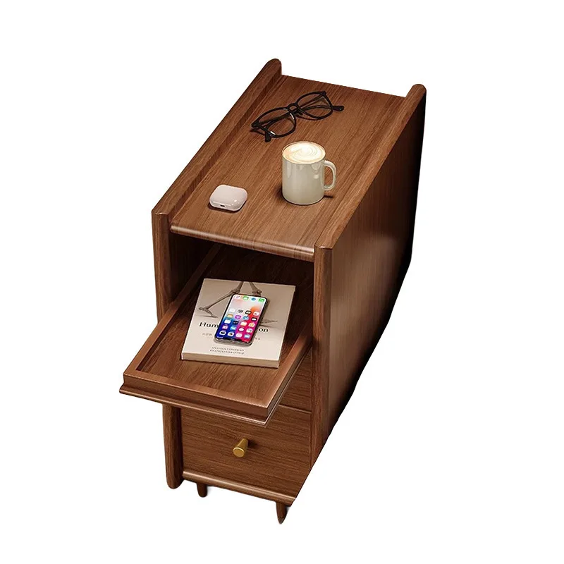 Solid Wood Bedside …