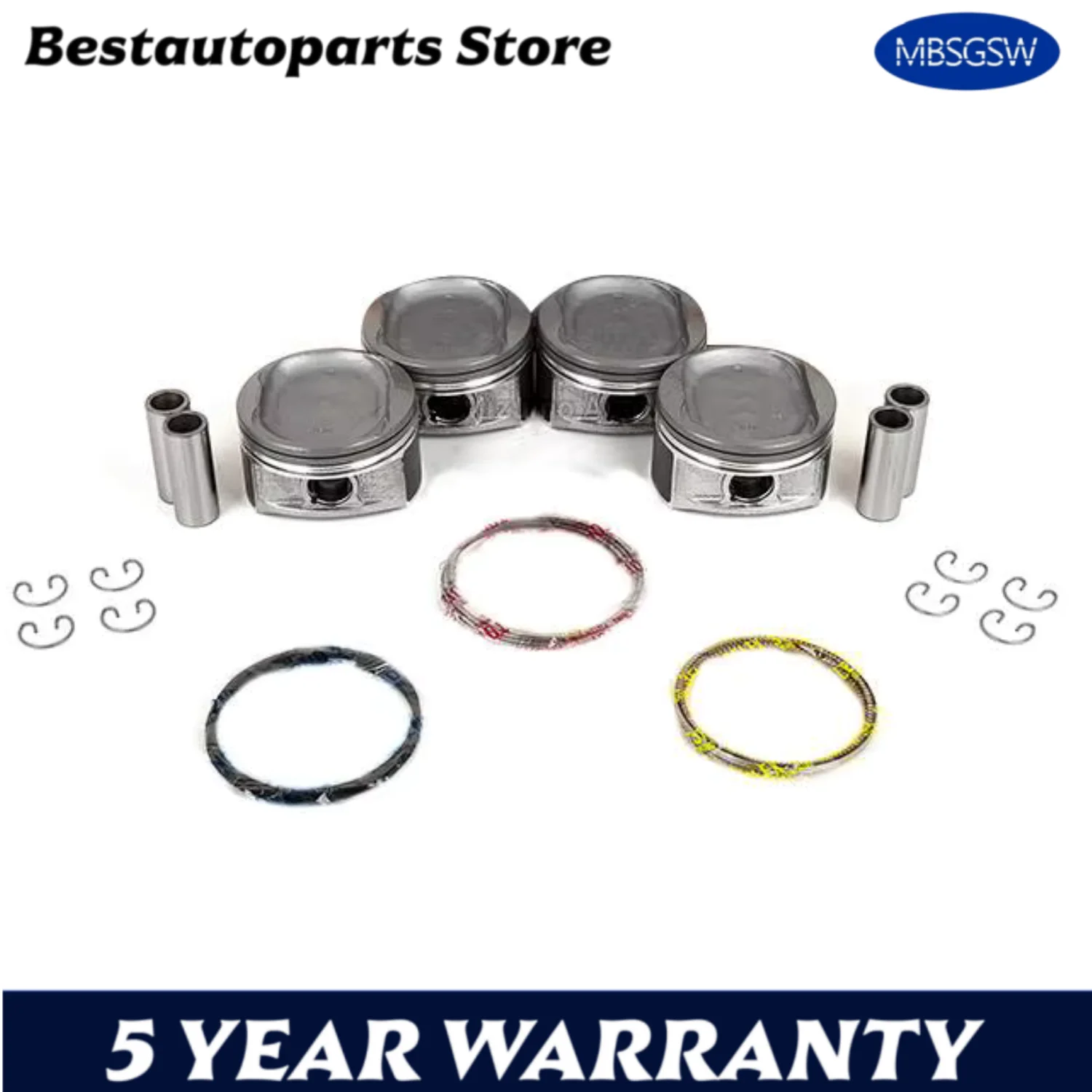

2AZFE 2.4 13210-28030-A0 13210-28031-A0 Engine Piston Set For Toyota Camry Scion Lexus Rav4 Corolla