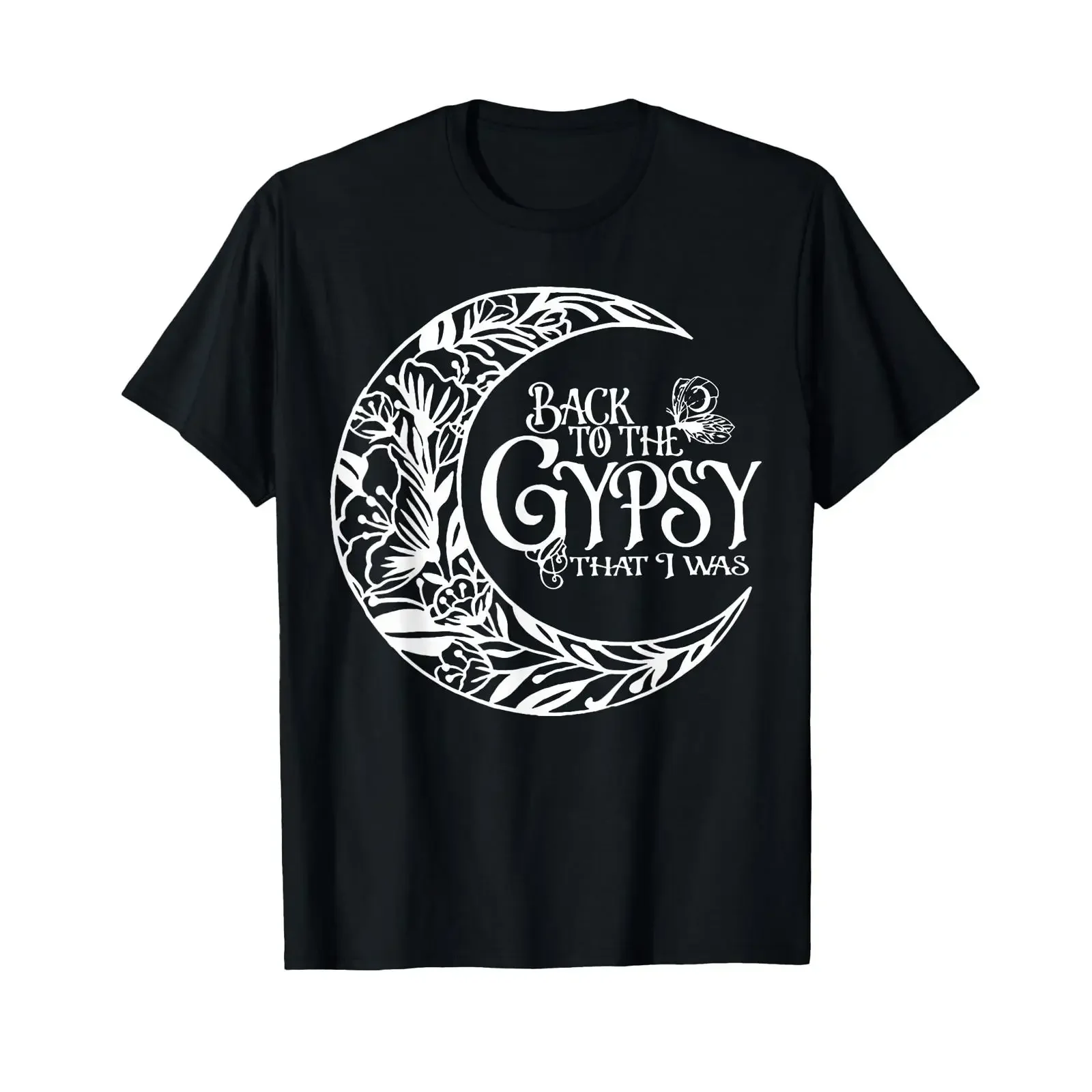 Back To The Gypsy That I Was Hippie Funny Classic T Shirt vintage Washed Versatile streetwear designer clothes fashion Soft