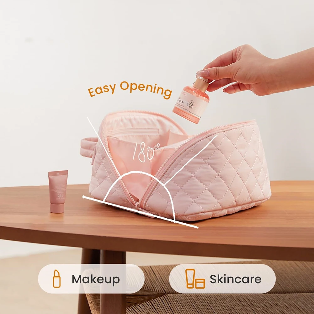 Professional Travel Toiletry Bag For Makeup Artists Stylish Design, Perfect For Gifting. Dressing Table Neatener