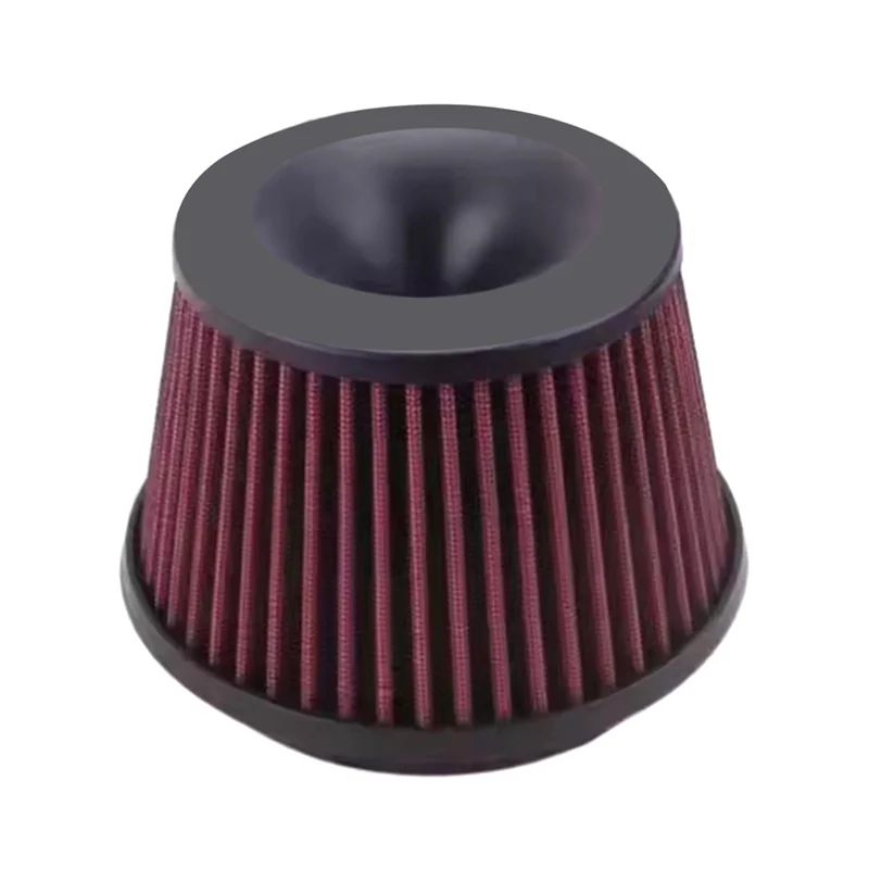

Универсальный автомобильный гоночный автомобиль 3 дюйма 76 мм с высоким расходом фильтр на впуске холодного воздуха очиститель воздушный фильтр-A54R