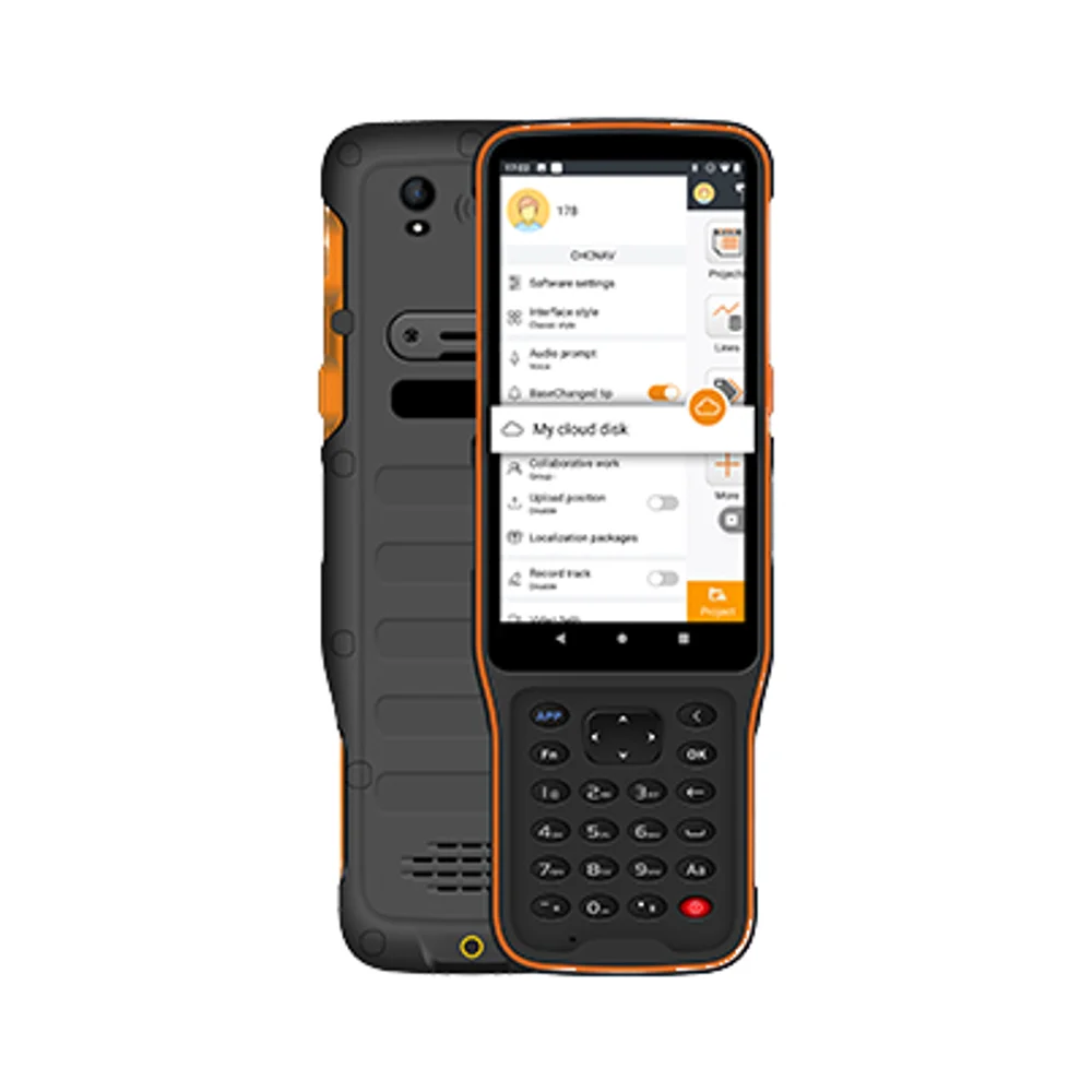 7 8 Software di mappatura Android GPS RTK personalizzato per il sensore OEM del controller di paletta GNSS RTK