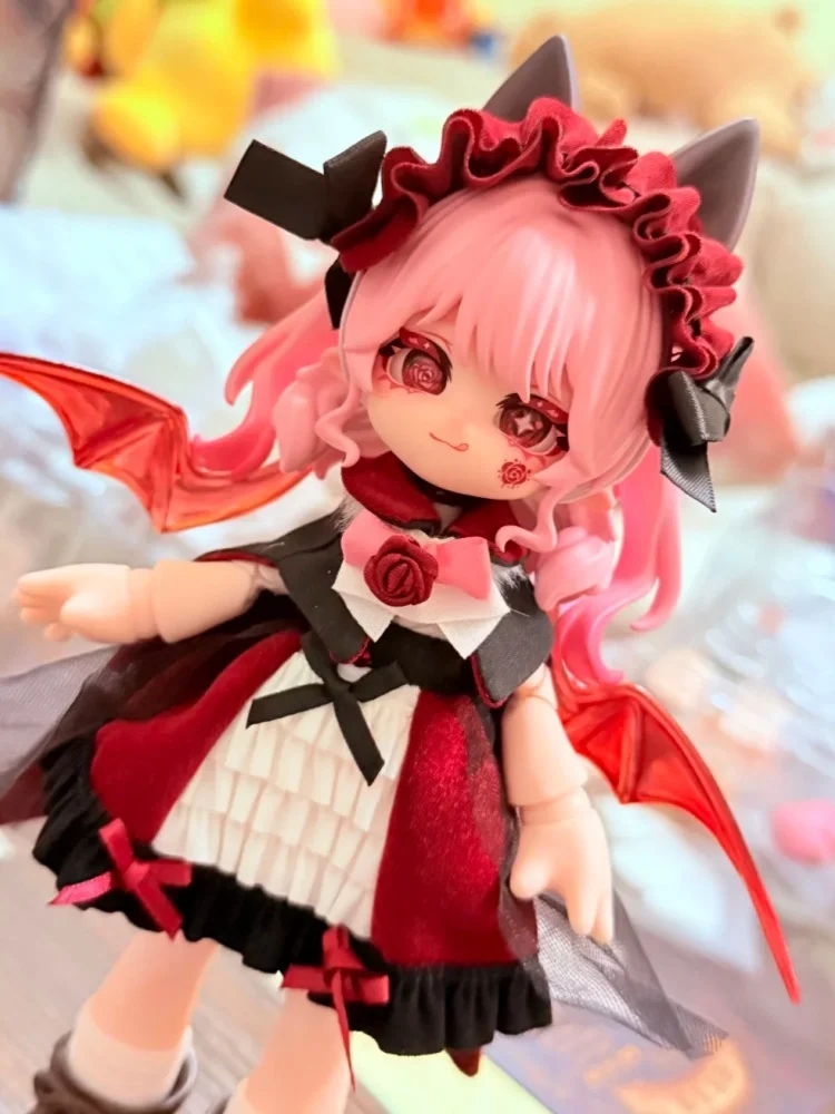 متوفر 1/12 Mjd صندوق أعمى مخصص لونا لسلسلة القمر دمية متحركة تمثال شخصية الحركة الديكور ألعاب عيد الميلاد #4