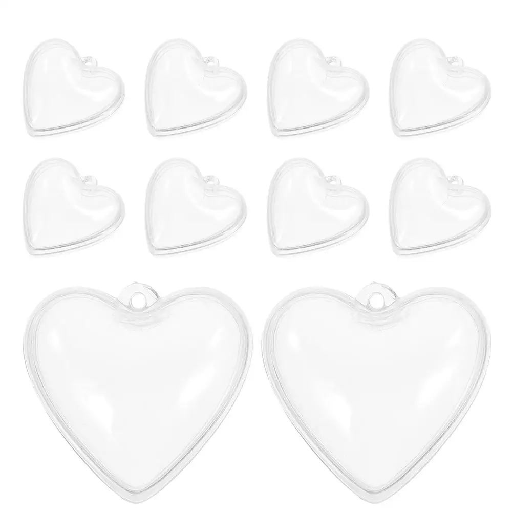 

10 Pcs Floating Ball Props Transparent Clip PVC Betta Toys Fish Tank Decor Aquarium naments Large Decorations Stable