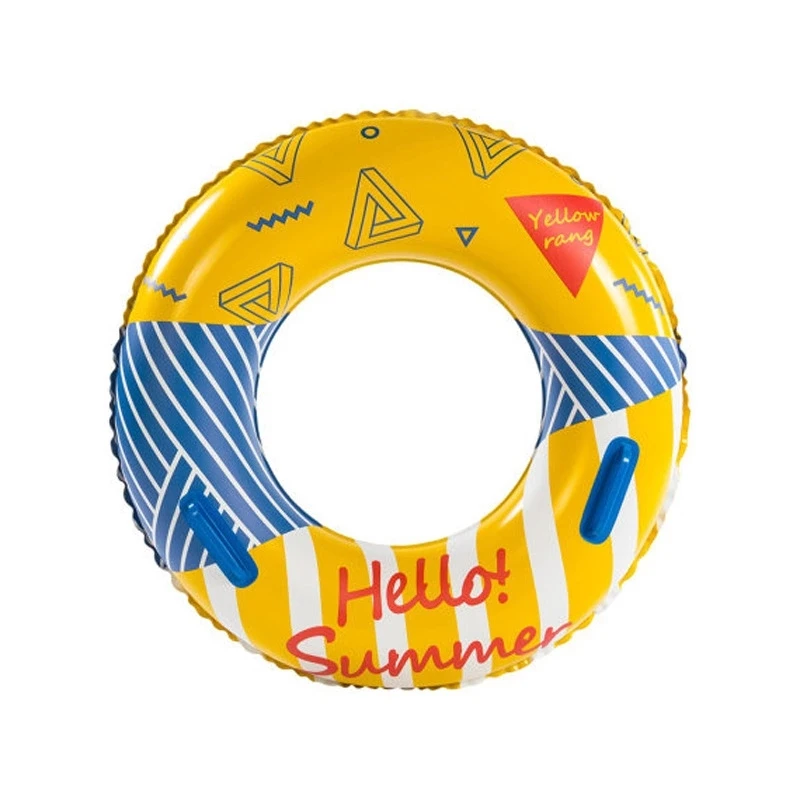 Factory Price inflatable swim rings 50cm for kids Alpaca ring Pool Float Toy Play In Summer Water Swim Ring Tube