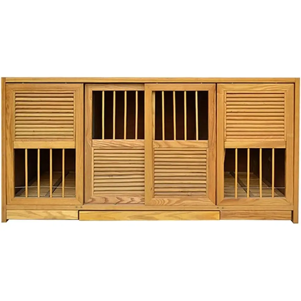 

Двойная большая клетка для разведения птиц с отдельным подносом для инжира и удобным в очистке гнездом