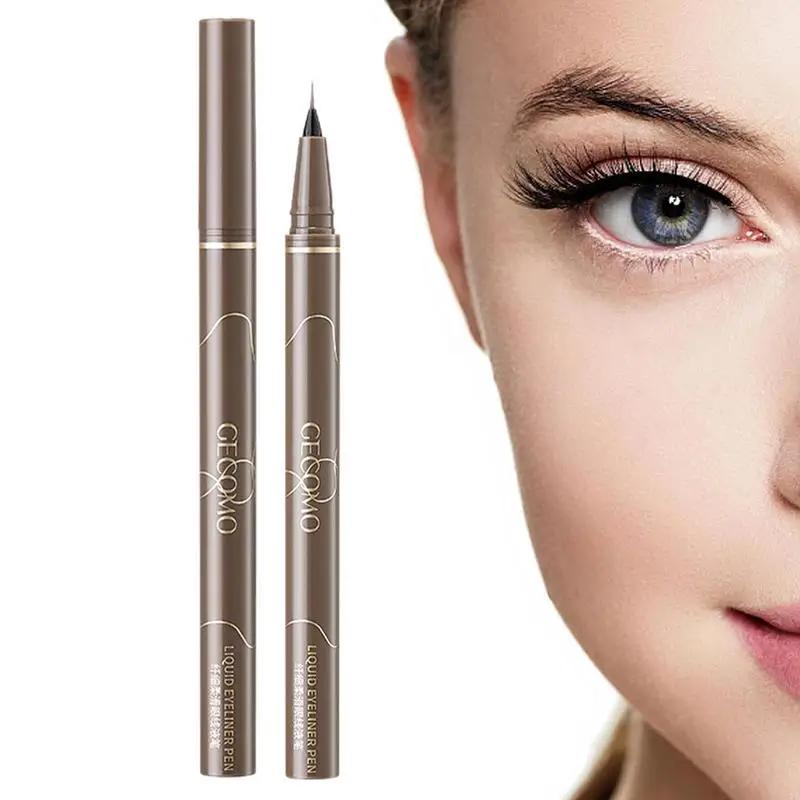 Penna per Eyeliner impermeabile Eyeliner Waterline a lunga durata matita per gli occhi lunga da indossare trucco per gli occhi Eyeliner Ultra Fine impermeabile