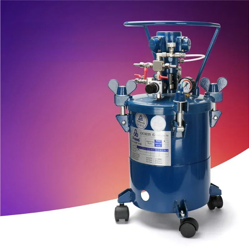 Liter Automatic Air Agitator Paint Tank Pressure Vessel