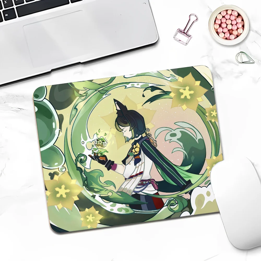 Genshin Impact DIY Office Student Gaming Thickened Large Writing Pad Non-slip Cushion Mouse Pad for PC Mouse Carpet