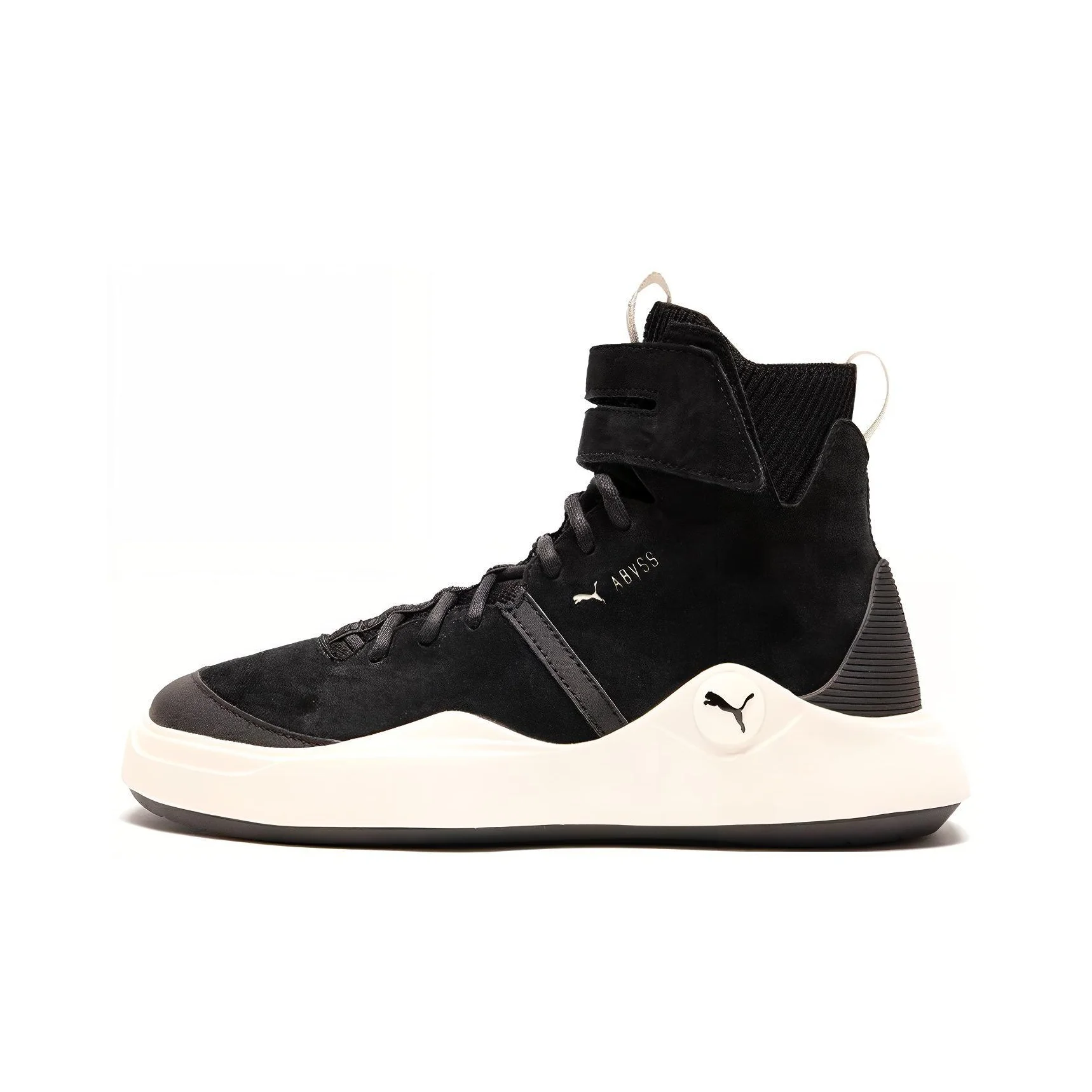 PUMA Abyss Solstice Textile, Synthetic Leather, Split Suede Coverage Thermal Abrasion Resistant High top 365389-01