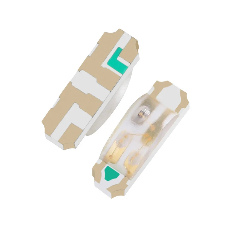 Side Mount LED Lâmpada Bead, Full Color, RGB Side Glow, Patch de sete cores, 1204RGB, 1000pcs