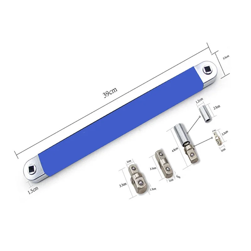 Multifunctional Extended Torque Wrench Car Repair Hand Tool Set Ratchet Tool Bicycle Garage Car Wrench Professional Tool