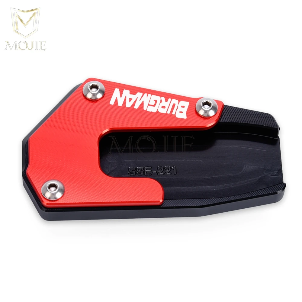 For SUZUKI Burgman650 AN650 Burgman 650 executive 2013-2023 Motorcycle Scooter Side Stand Enlarger Plate Kickstand Extension