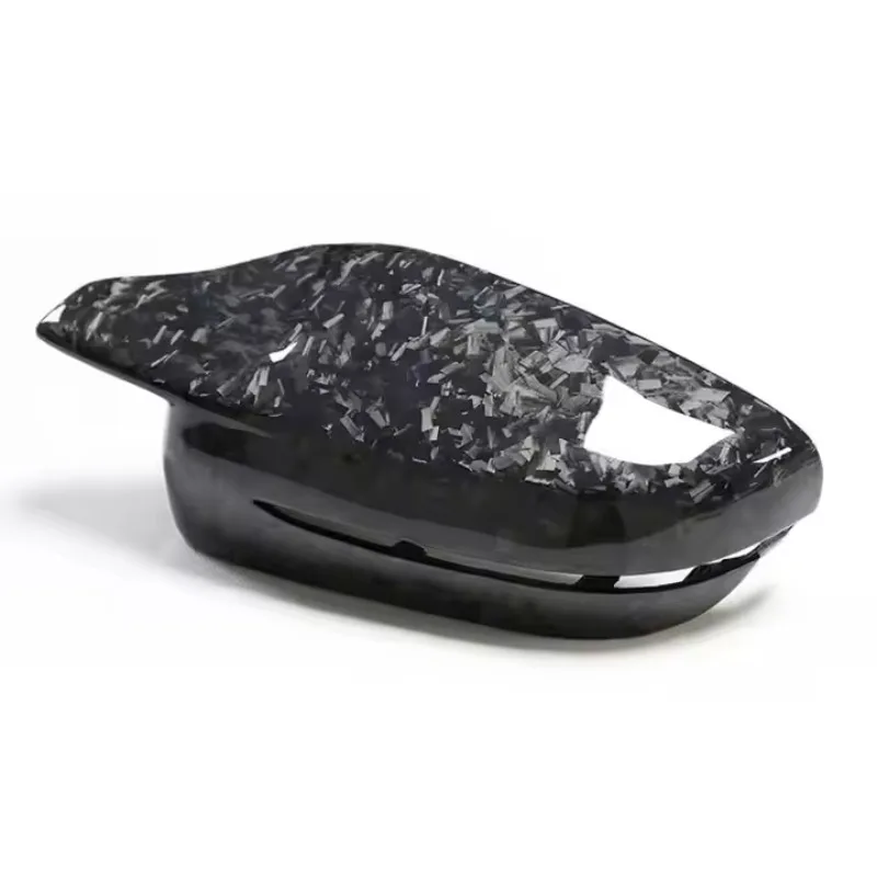2026 Forged Fiber Car Rearview Mirror Cover Mirror Caps Side Mirror Cover for BMW 7 Series G11 G12 RHD 2016-2020