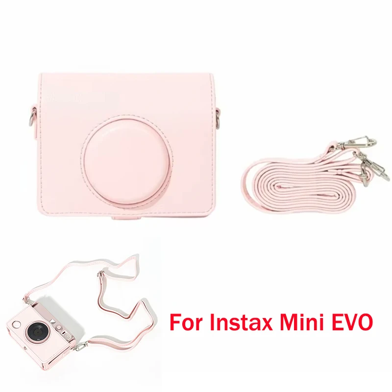 Camera Bag Camera Protection shell Camera Storage Bag Pouch Protector PU Leather Casing for Instax MINI EVO Durable Fashion Fitt