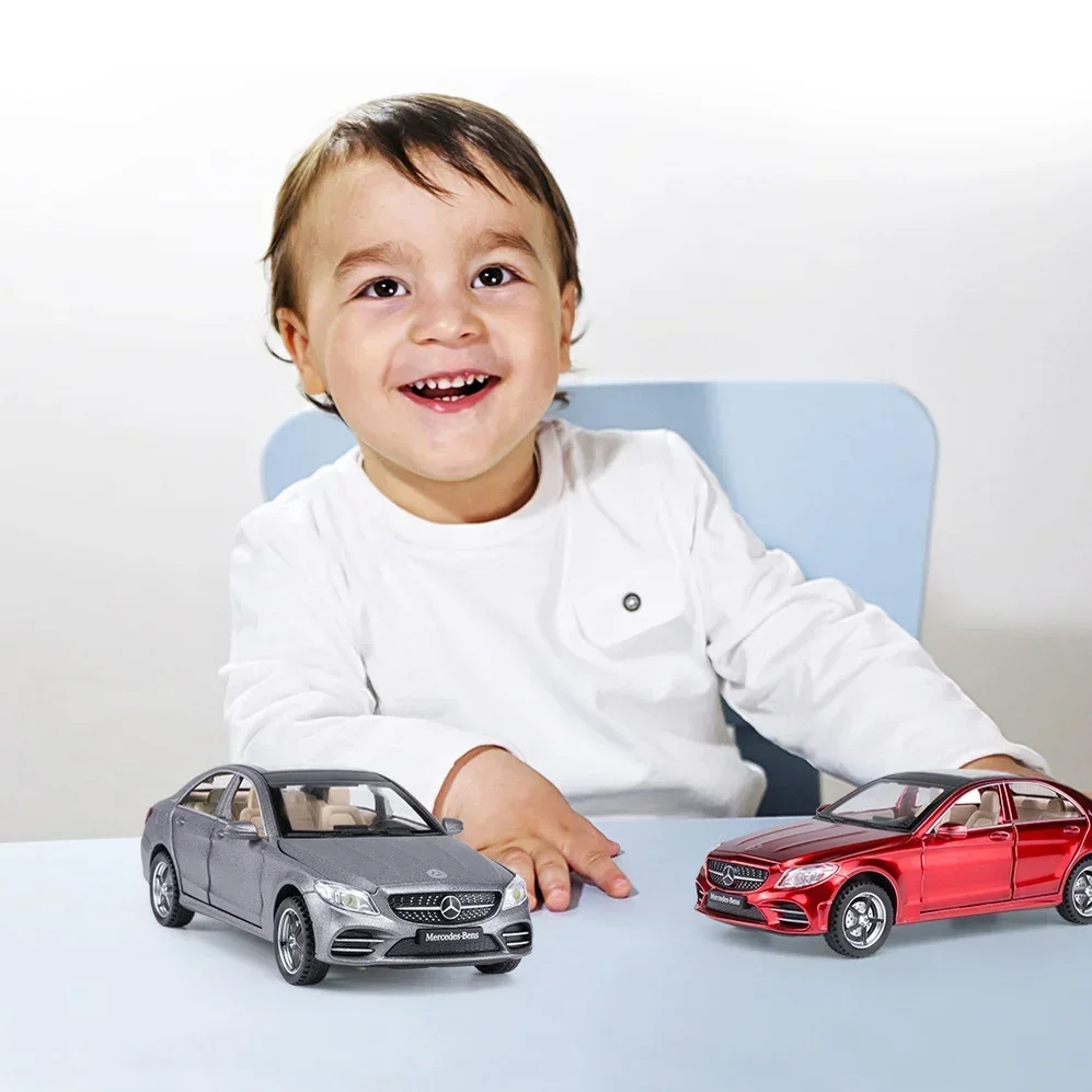 1:32 Benz C260L Diecast Scale Alloy Pull Back Car Collectable Toy Gifts for Children diecasts & toy vehicles Gifts Recommended