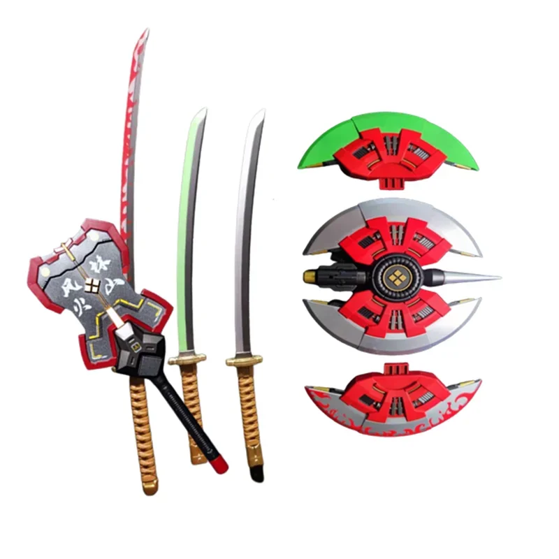 （IN STOCK） Broadsword Axe Fan Weapon Upgrade Kit for Transformation MOSHOW Takeda Shingen Action Figure Accessories