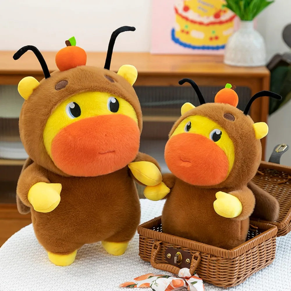 

Lulu Cockroach Capybara Lulu Doll Мультяшная милая кукла-капибара, мягкая пушистая кукла-капибара, рождественские подарки