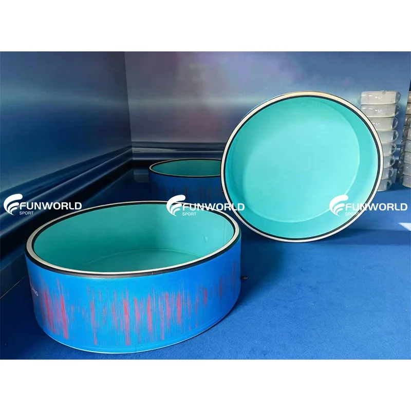 Funworld Factory Supply DWF 5m Folding Inflatable Swimming Pool For Outdoor Use