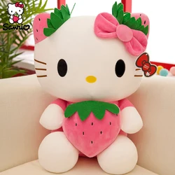 Y2K Hello Kitty Plush Toy Plushies Sanrio Doll Kuromi Home Decoration Room Pillow Cinnamoroll Kawaii Children Birthday Gift Girl