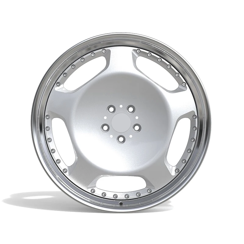 Customized Luxury Monoblock 2 Piece 5 Hole 19 20 21 22 Inch Forged Alloy Wheels For High End Racing Cars Wheel