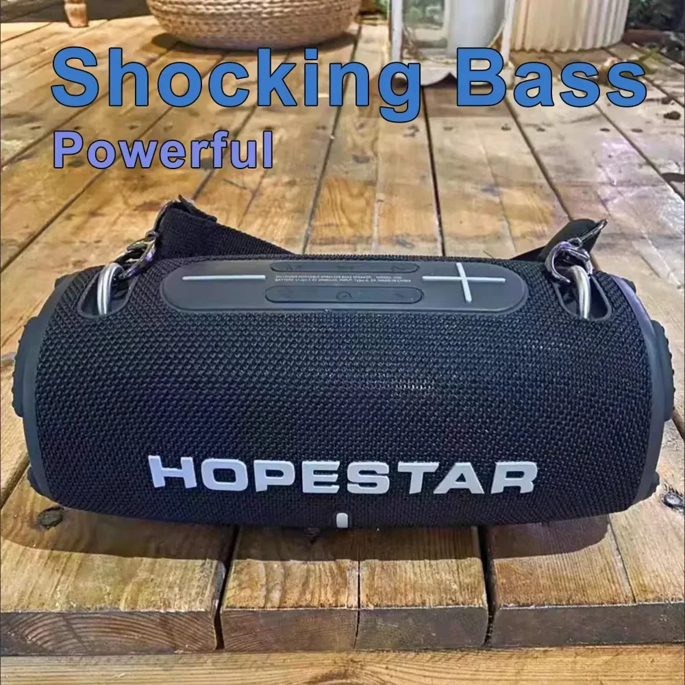 

HOPESTAR H50 High Power Portable Bluetooth Speakers Powerful Sound Box Wireless Subwoofer Bass Mp3 Player Sound System Radio FM