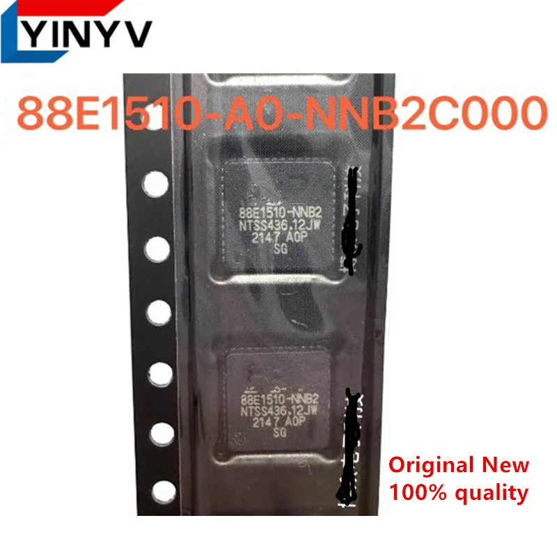 

5PCS 88E1510-A0-NNB2C000 88E1510-NNB2 QFN48 88E1510 88E1510-A0-NNB2 SMD Ethernet chip 88E1510 IC chip Original New 100% quality