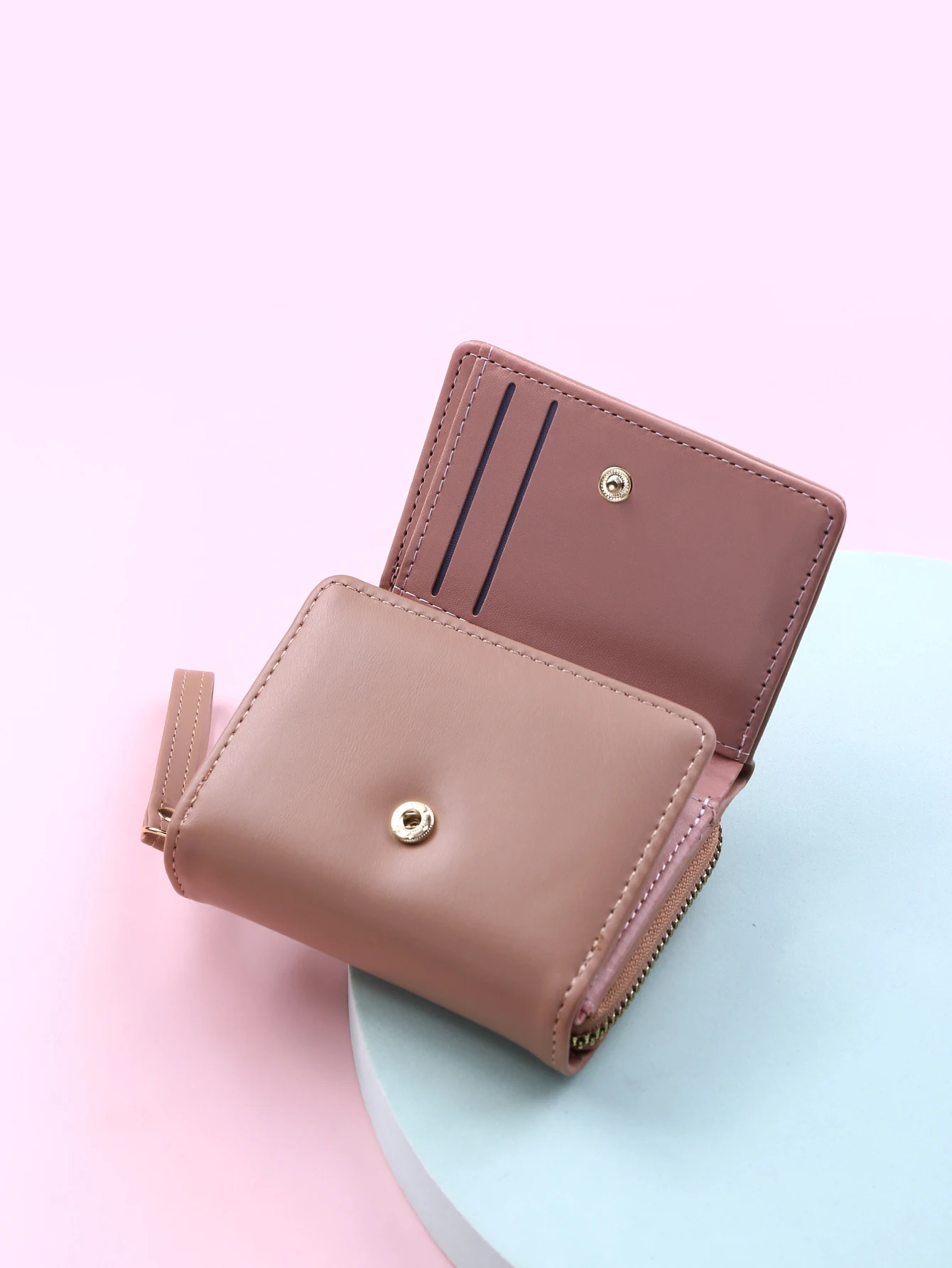 Luxus Marke frauen Kleine Brieftasche Weibliche Karte Halter Kurze Brieftaschen mit Geldbörse für Frau Damen PU Leder Haspe Mini kupplung – Detail 29