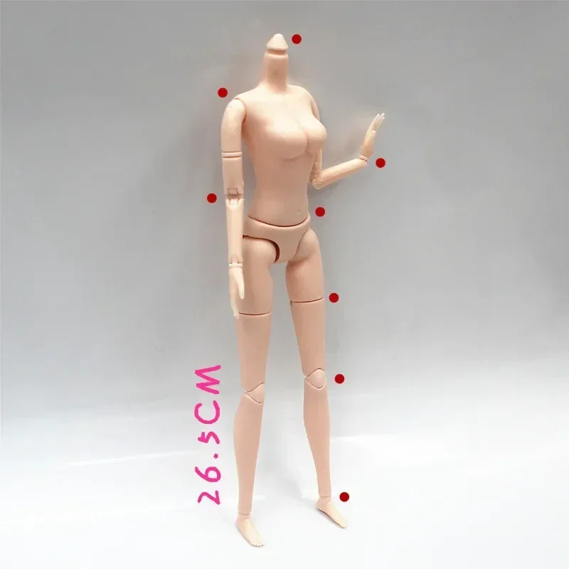 Nowy korpus lalki 30 Cm 26 ruchomych przegubów BJD 1/6 buty modne zabawkowe nogi mogą obracać nagą dziewczynkę DIY zabawka