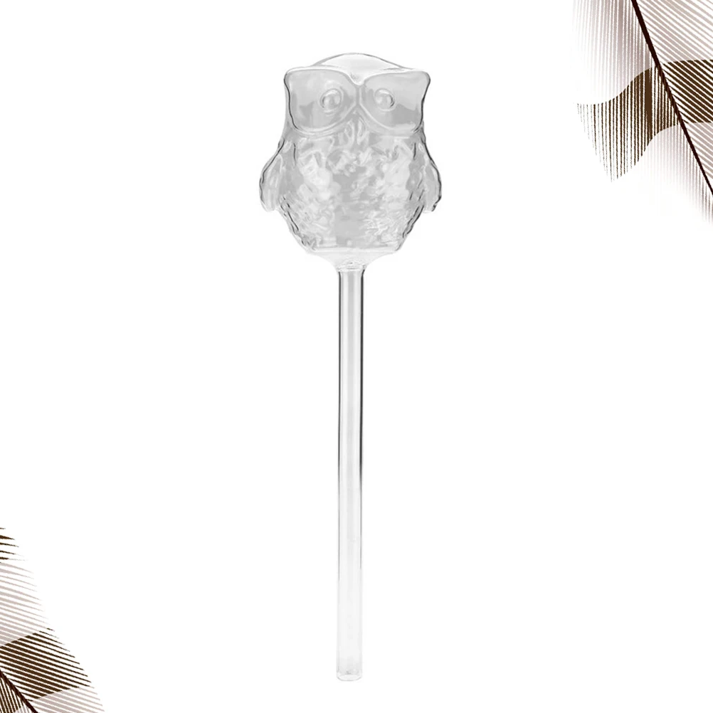 

Glass Watering Ball Owl Shaped Automatic Water Dripper Slow Release Plant Irrigation Home Garden Accessories Watering Ball