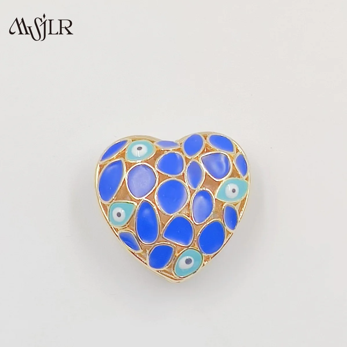 MJF018   2023 Love Style Enamel Women Jewelry Accessory Spacer Beads Cute Shape Fashion Party Trend Attractive