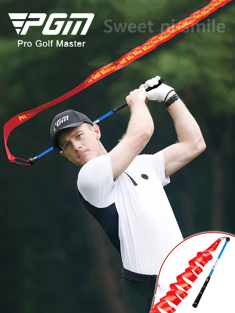 

Тренажер для гольфа PGM Golf Practitioner Ribbon Swing Stick для отработки звукового сопровождения и повышения скорости свинга HGB020