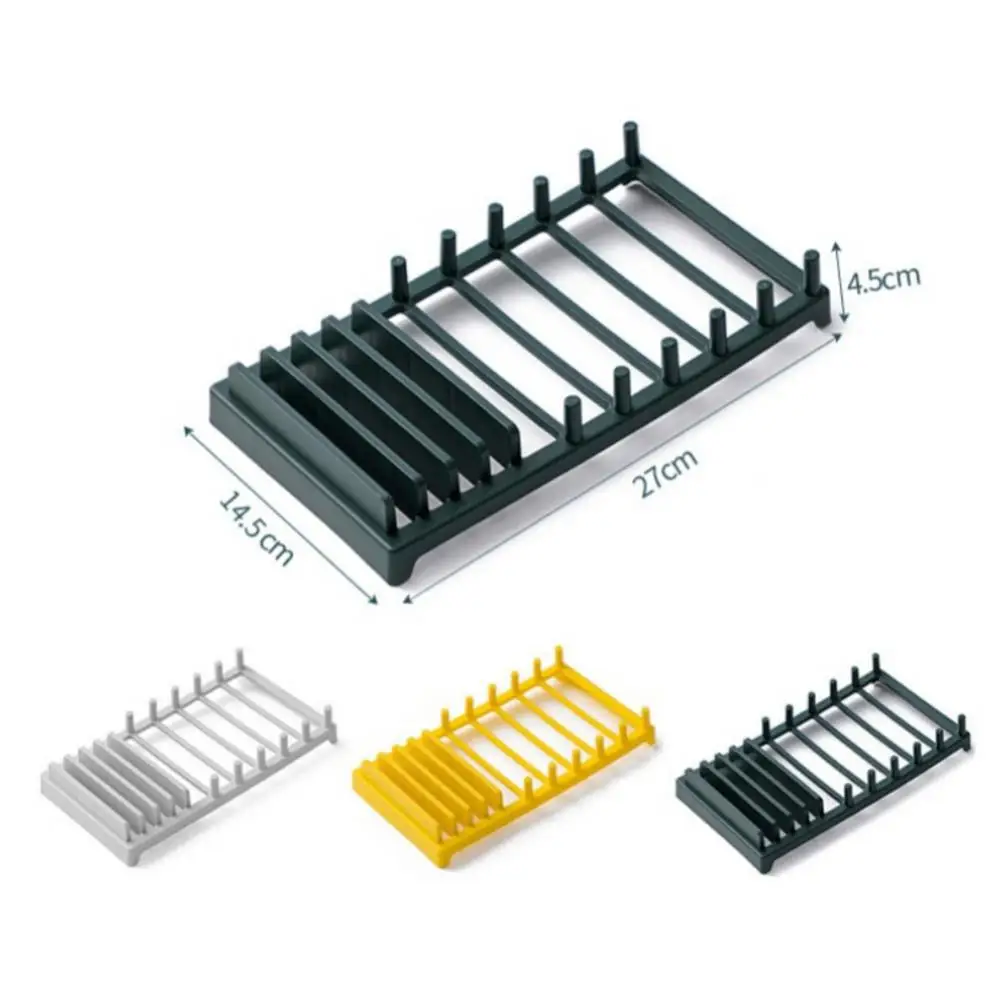 Kitchen Pot Shovel Rack Dish Draining Rack Multi-position Plate Dish Rack Knife Rack Pot Lid Organizing Storage Rack