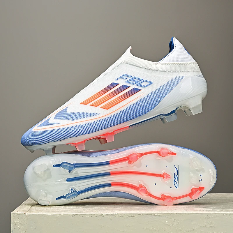 

Hot Sales Men Football Boot Original Grass Anti Slip Wear-resistant Student Training Shoes Ultra Light Men Women FG Soccer Shoes