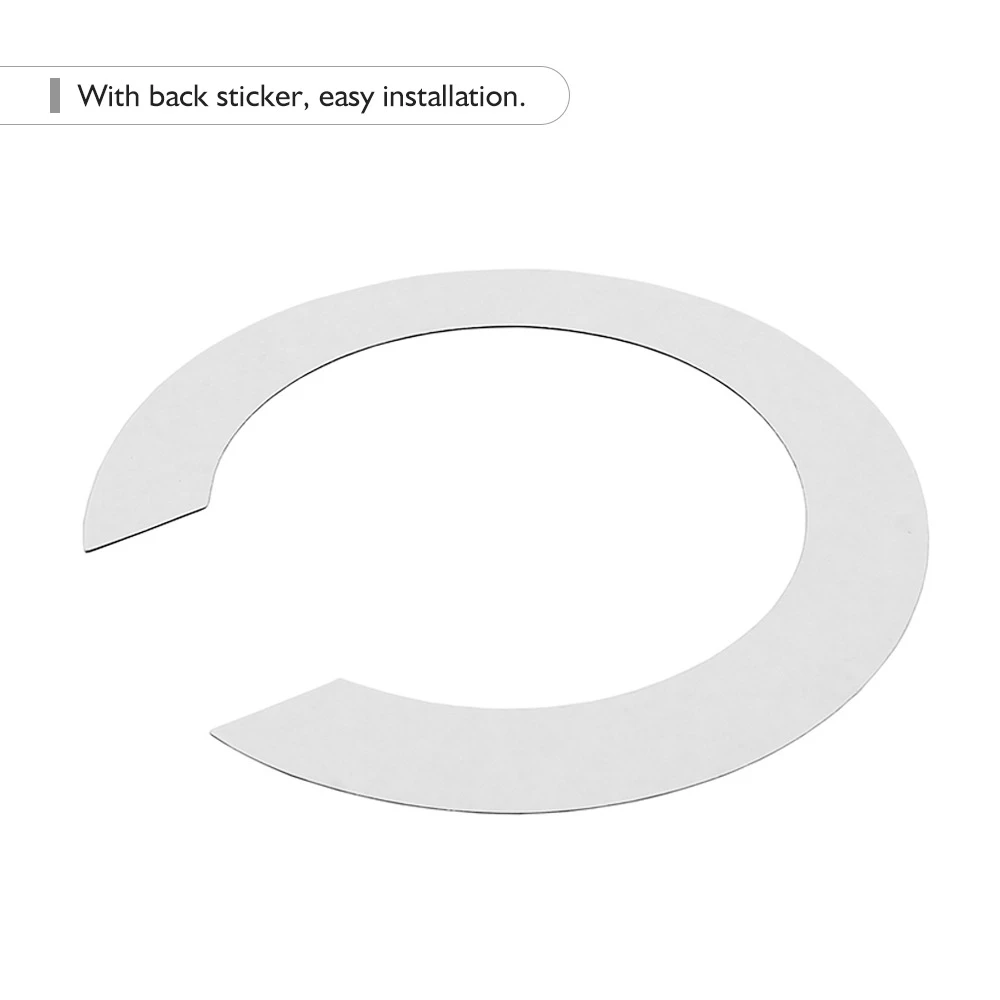 Folk Guitar Rosette Inlay Sticker Circle Sound Hole Decorative Decal Accessory Replacement for 40-41 Inch Guitars