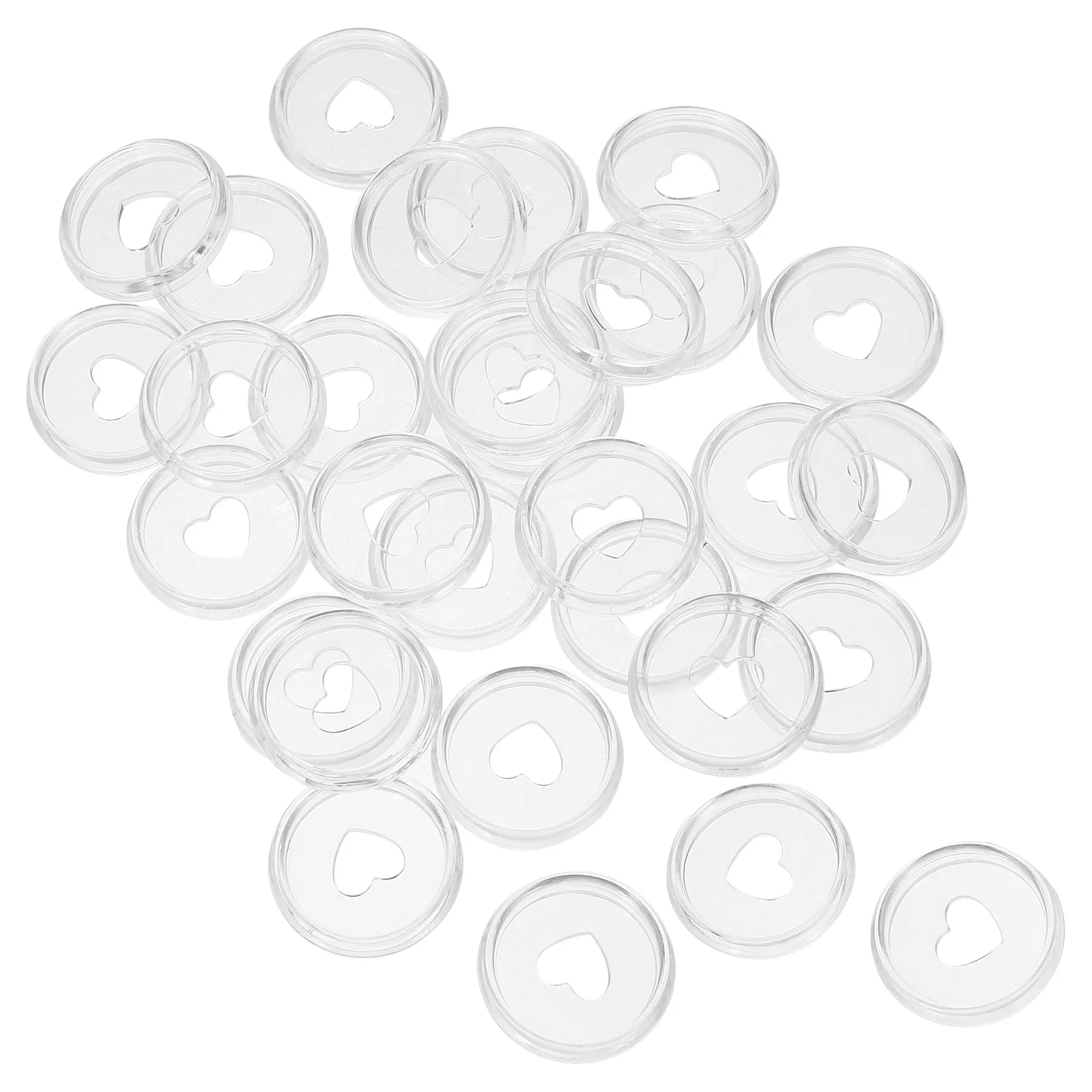 30 قطعة أقراص التوسع Discbound مادة ABS عملية فضفاضة ورقة دفتر مخطط ملزمة الملحقات