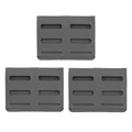 3pcs gray