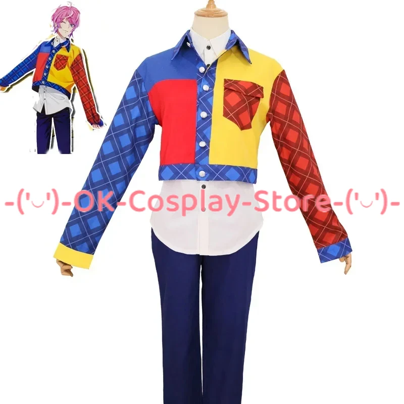 Division Rap Battle Cosplay DRB Fling Posse Amemura Ramuda Cosplay Costume Halloween Uniforms Fancy Top Coat Pants Custom Made