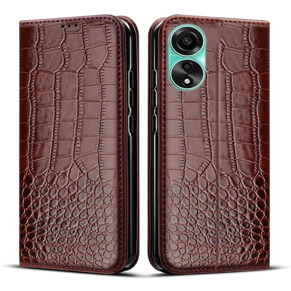 For OPPO A78 4G Case Leather Flip Wallet Case For OPPO A78 CPH2565 Phone Case For OPPO A78 5G CPH2483 CPH2495 Cover Fundas