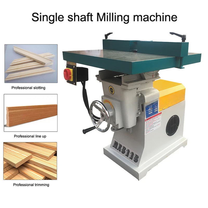 Woodworking equipment vertical high speed wood router spindle shaper machine desktop Milling Machines Trimming Machine 380v/220v