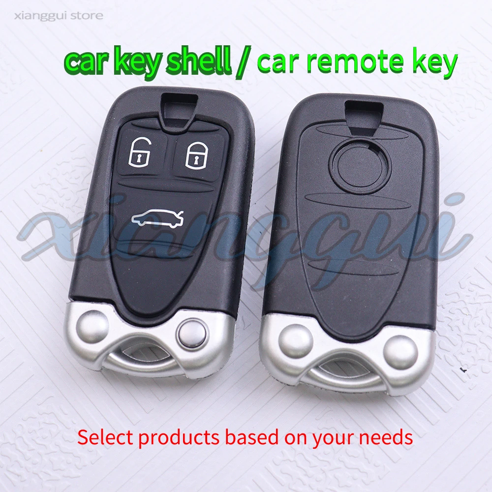3Button 433/PCF7941chip Car Key Housing Remote Key Case Shell for Alfa Romeo 159 Brera Spider 2005 2006 2007 2008 2009 2010 2011