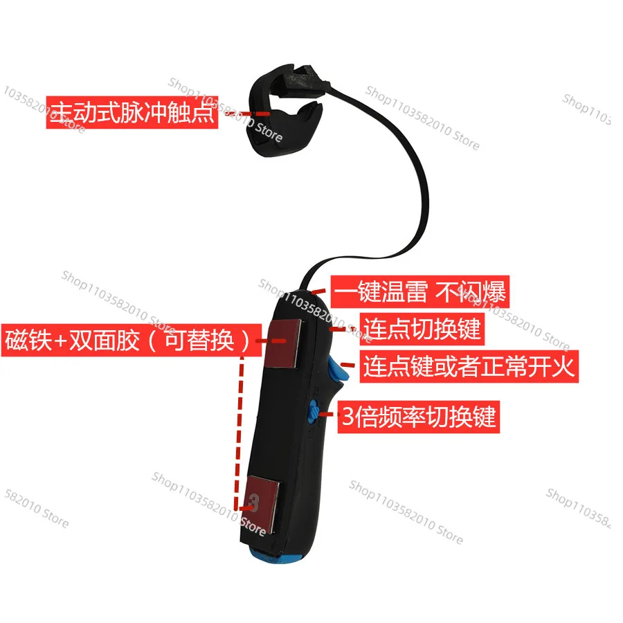 magnetic artifact tablet connector 6 fingers 8 fingers 7 fingers operation 3 times frequency adjustable gamepad