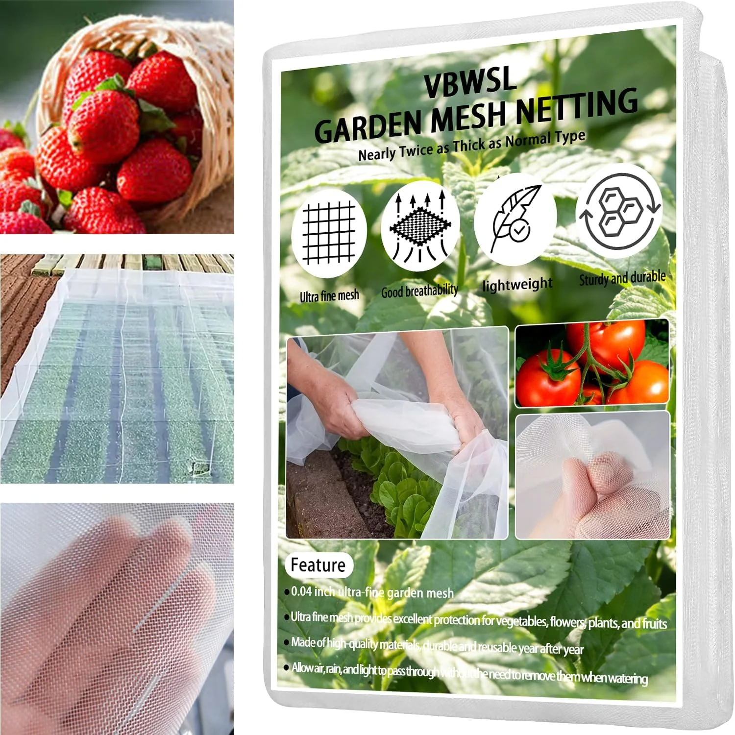 Garden Plant Insect Protection Net Vegetable Flower Fruit Care Cover Network Greenhouse Protective Net Pest Control Anti-Bird