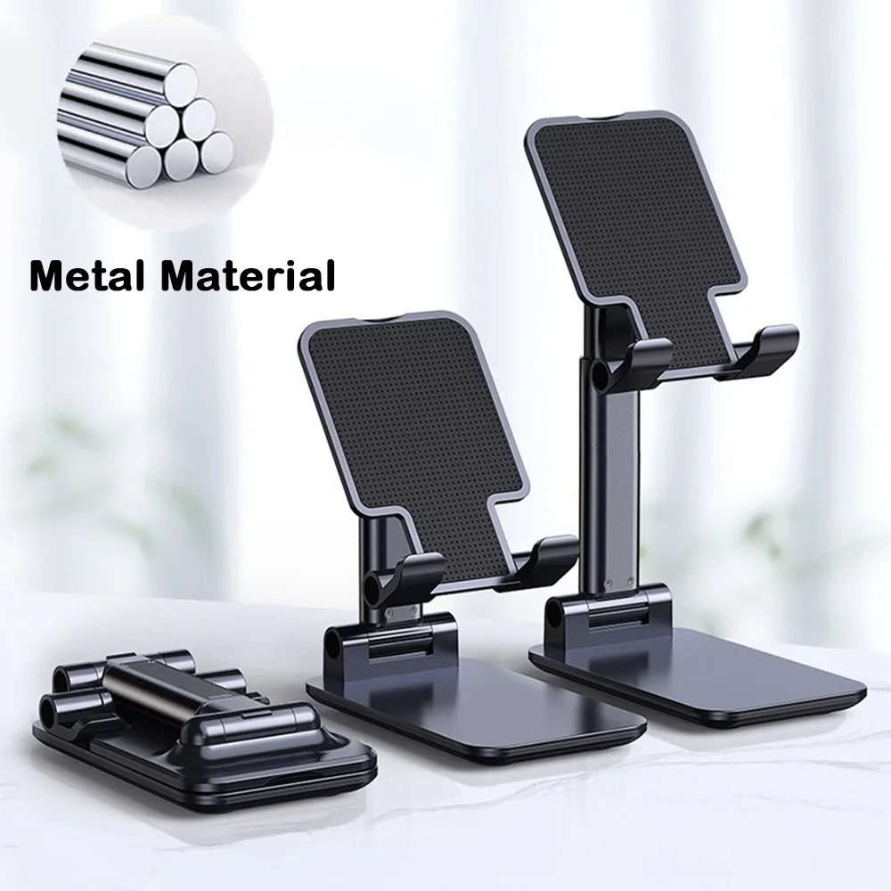 Yelwong Telefoon Houder Draagbare Tablet Houder Ipad Stand Desktop Beugel Aanpassen Opvouwbare Stand Voor Iphone Samsung Xiaomi Huawei