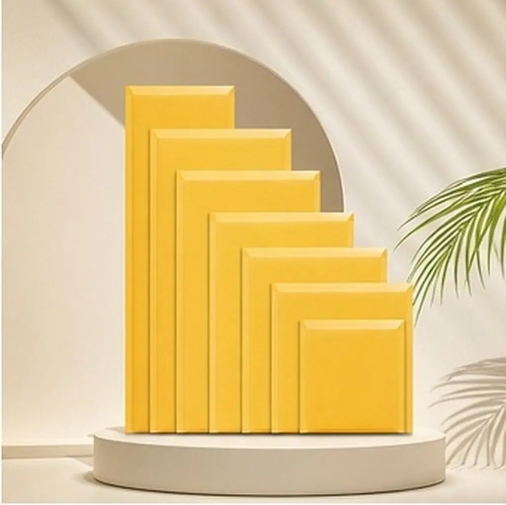 50Pcs Bright Yellow Craft Bubble Mailers Self Sealing Tear Proof Bubble Lined Envelopes for Passports Usbs Cosmetics Small