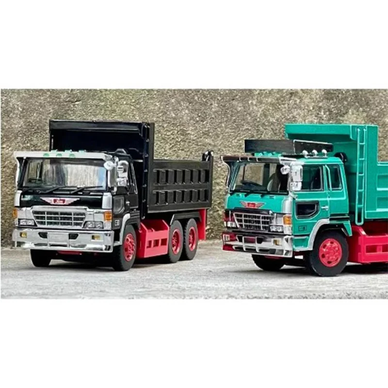 Escala 1:64 dbgt hino super golfinho grande águia caminhão basculante liga modelo fundido brinquedo simulação personalizável crianças brincar veículo