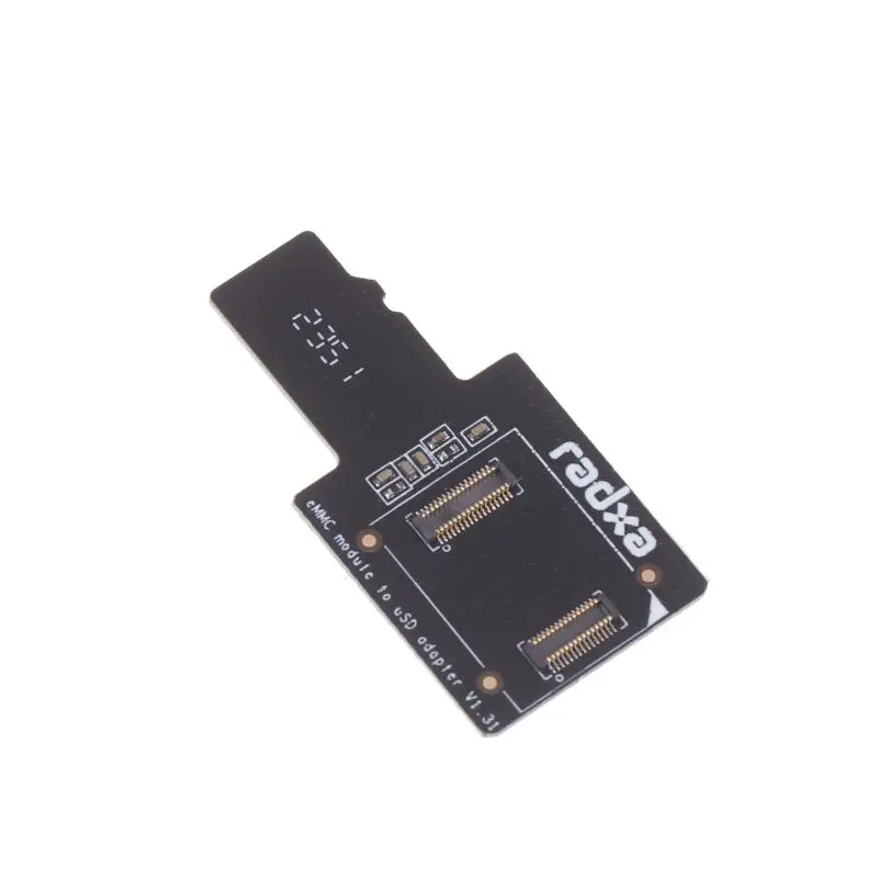 Плата адаптера EMMC к USD Модули записи карт MicroSD TF для ROCK PI 4A/4B