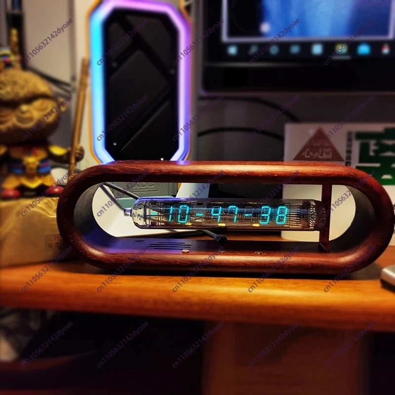 Time Capsule IV18 Simple Tube Clock Tomato Timer Fluorescent Tube Clock Electronic Tube Counter Clock