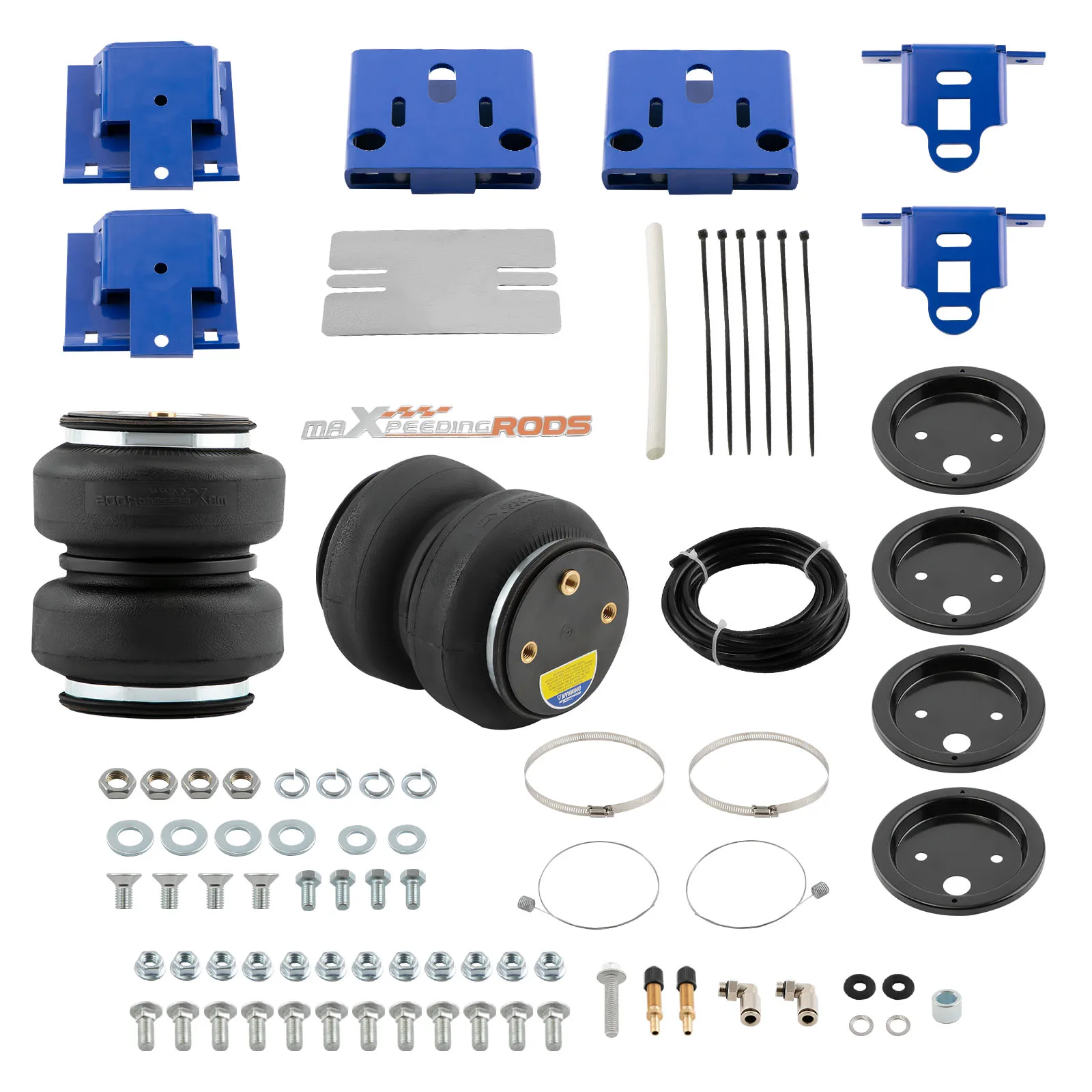 Kit de Bolsas de Aire para Suspensión Trasera con Líneas de Aire para Dodge Ram 1500 2019-2022 4WD